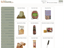 Tablet Screenshot of elite-gourmet.com